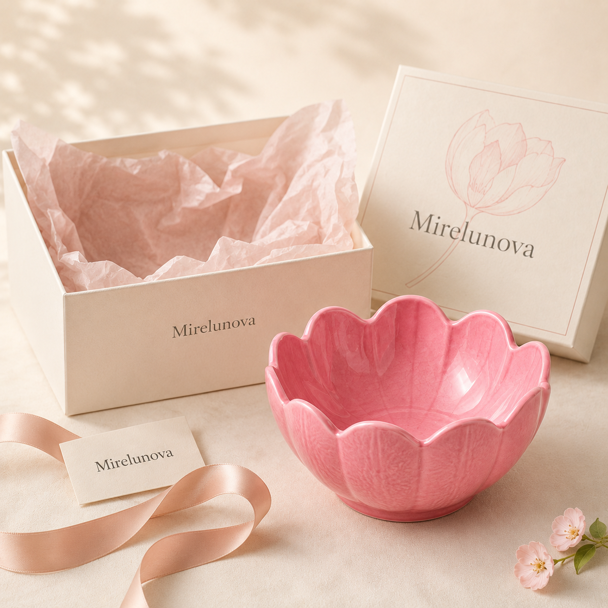 Mirelunova®Petal Serving Bowl