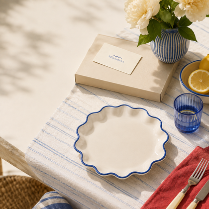 Mirelunova®Wave Rim Dinner Plate