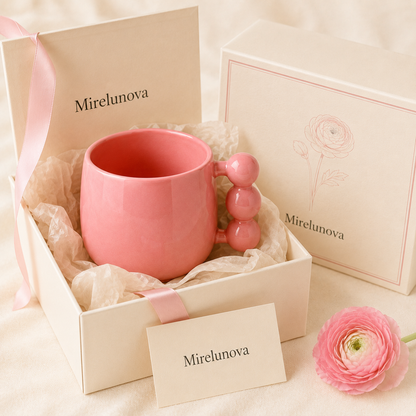 Mirelunova®Bubble Handle Mug