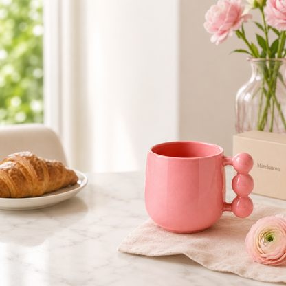Mirelunova®Bubble Handle Mug