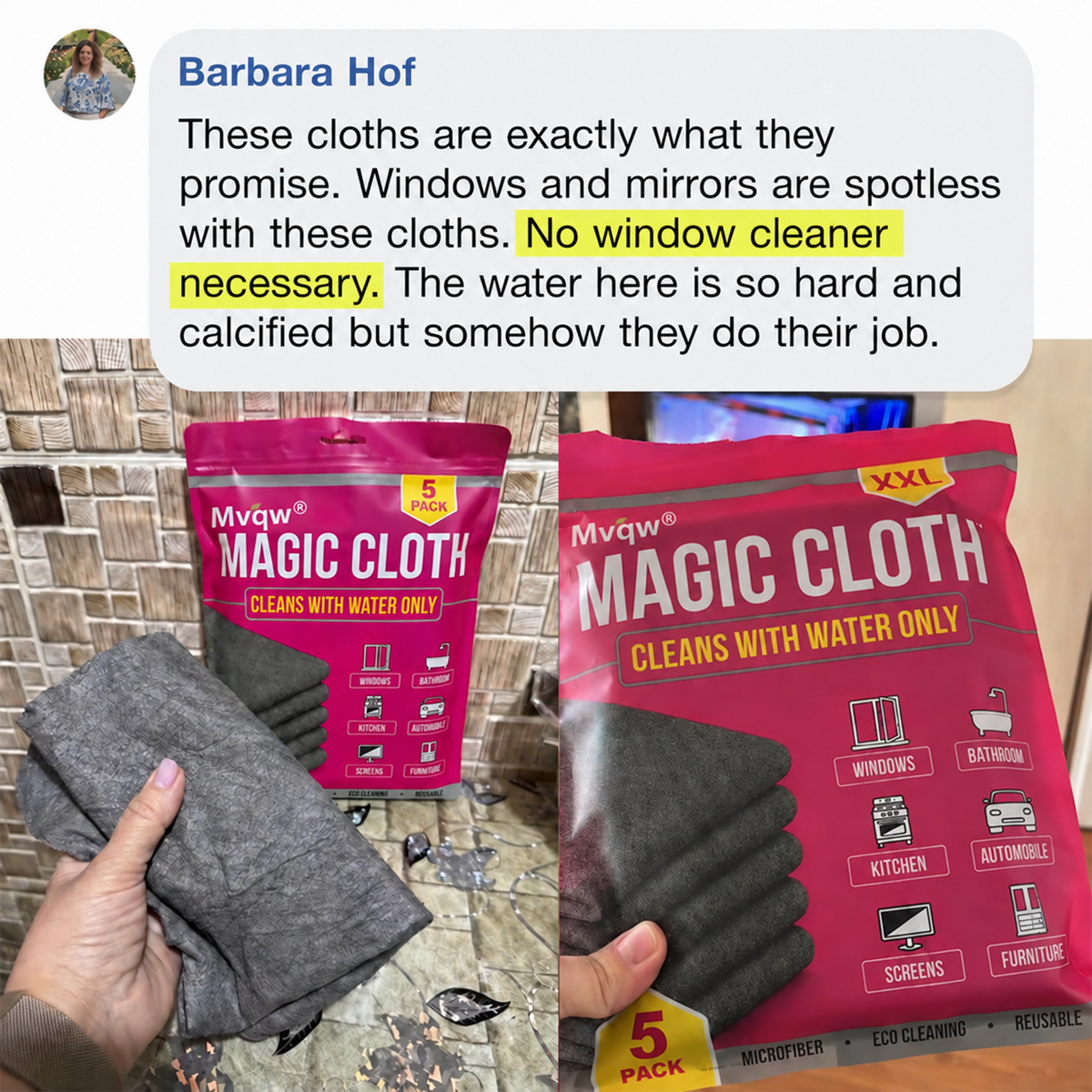 Genie Magic Cleaning Cloth (5-Pack)