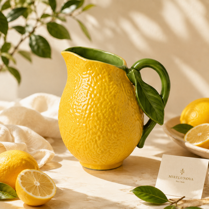 Mirelunova®Lemon Twist Pitcher
