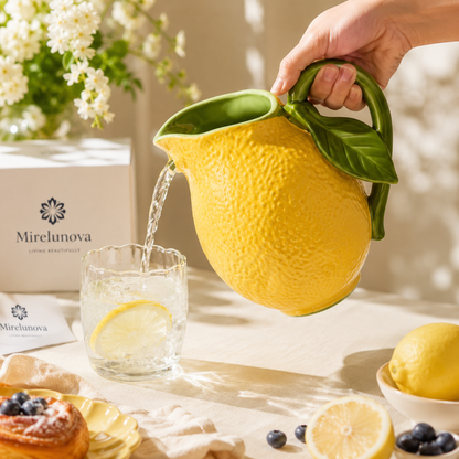 Mirelunova®Lemon Twist Pitcher